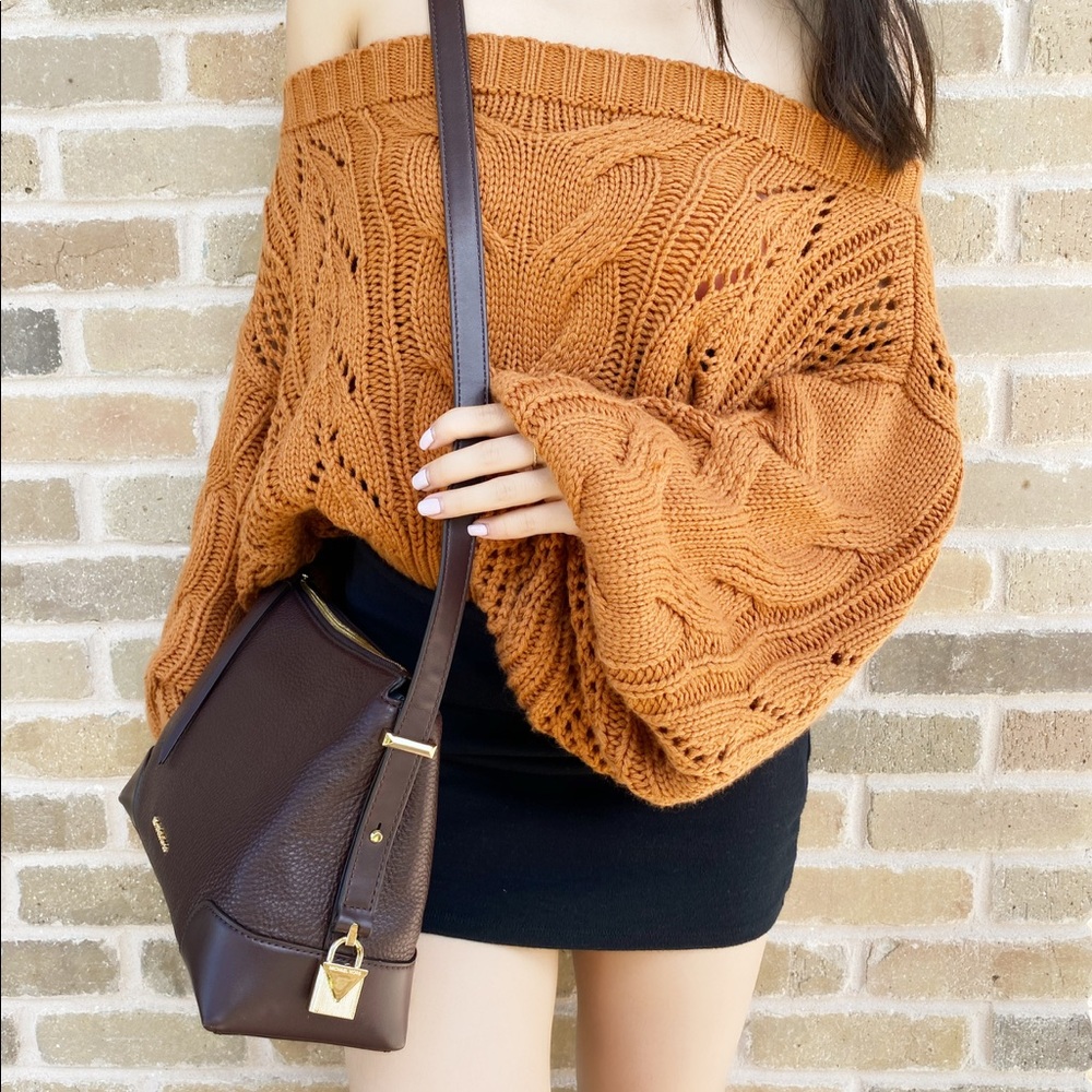NWT Michael Kors Crosby Crossbody - Picture 2 of 3